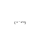 気まぐれ顔文字3（個別スタンプ：12）