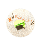 カエルの折り紙スタンプ（個別スタンプ：4）