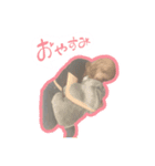ゆみんごフラミンゴ（個別スタンプ：1）