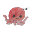 毎日元気！お絵描きタコ君（個別スタンプ：5）