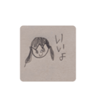 5歳のふたご・なな画伯の手描きスタンプ（個別スタンプ：6）