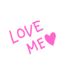 Love me Ver．2（個別スタンプ：8）