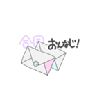 数学系ガールズ（個別スタンプ：3）