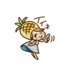 おてんばパイナップル2（個別スタンプ：7）