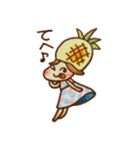 おてんばパイナップル2（個別スタンプ：18）