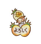 おてんばパイナップル2（個別スタンプ：37）
