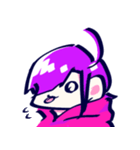 ぴんくあたますたんぷ（個別スタンプ：7）