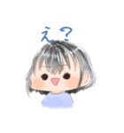 女の子のスタンプˊᵕˋ（個別スタンプ：5）