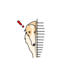 犬種別ボルゾイ（英語Ver）（個別スタンプ：37）
