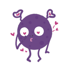 [LINEスタンプ] どことなく変なやつ