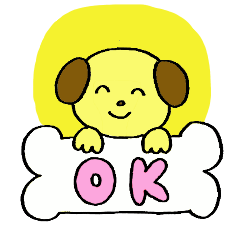 [LINEスタンプ] やさしいわんころ