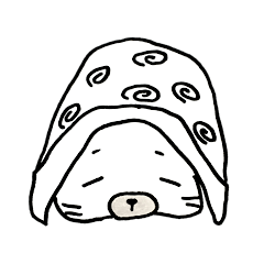 [LINEスタンプ] ちょっと元気がないごまちゃんの日常