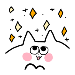 [LINEスタンプ] しろねこのくるくる