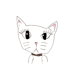 [LINEスタンプ] 手書き＆デジタルで書いた自信作の猫☆