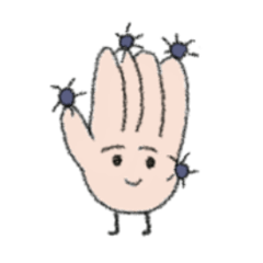 [LINEスタンプ] きれいになりたい手