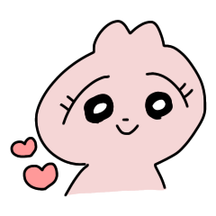 [LINEスタンプ] うさぎみたいな生きもの