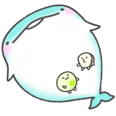 [LINEスタンプ] ぽっちゃりジンベエ2