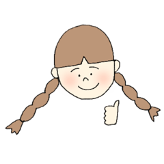 [LINEスタンプ] 色素薄い系女子2