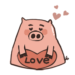 [LINEスタンプ] じゃがいも豚彼氏-日常のことば