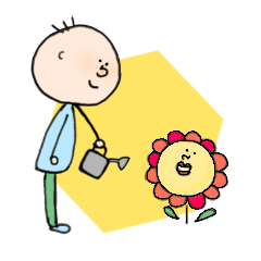 [LINEスタンプ] おはなとぼくとなかまたち