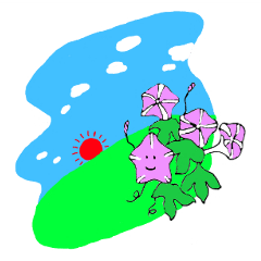 [LINEスタンプ] かわゆき花園