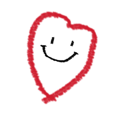 [LINEスタンプ] はーとちゃんのつぶやき