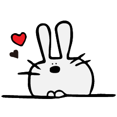 [LINEスタンプ] うさどんフレンズ