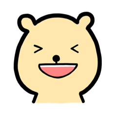 [LINEスタンプ] くまさんのいろんな顔スタンプ