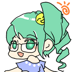 [LINEスタンプ] メガネ娘登登