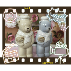 [LINEスタンプ] bear2020