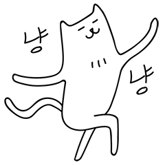 [LINEスタンプ] ゆるゆる ネコ