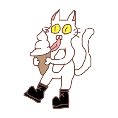 [LINEスタンプ] ねこねこちゃんちゃん