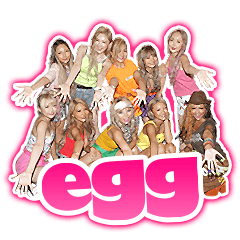 [LINEスタンプ] eggモデルスタンプ vol.1