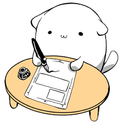 [LINEスタンプ] 同人活動するよ！