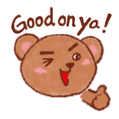 [LINEスタンプ] オージークマくんのスタンプ第2弾