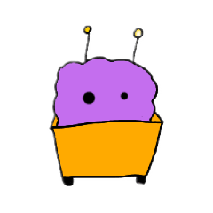 [LINEスタンプ] ふわふわ☆ほこりちゃん