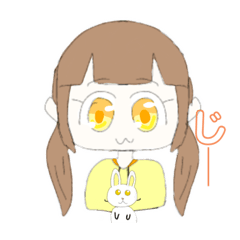 [LINEスタンプ] 捺那のらくがき(*´ `*)