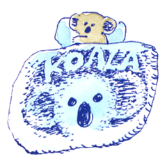 [LINEスタンプ] koala and good things