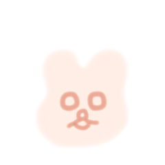 [LINEスタンプ] `しろめうさぎ´