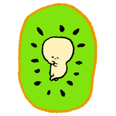 [LINEスタンプ] キウイさんのアドベンチャー