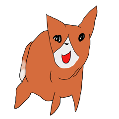 [LINEスタンプ] 喜寿を迎えた田舎の柴犬