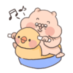 [LINEスタンプ] むちむちはむすたー