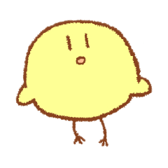 [LINEスタンプ] 卯月のスタンプ、ひよこ