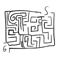 [LINEスタンプ] 迷路スタンプ1