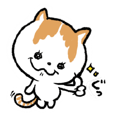 [LINEスタンプ] ねこのこっちゃん