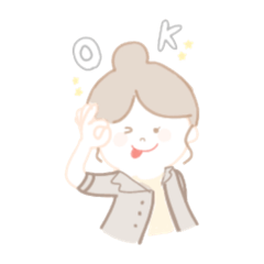 [LINEスタンプ] ゆるゆる女の子と仲間たち
