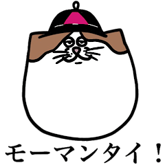 [LINEスタンプ] ふぐふぐねこちゃん
