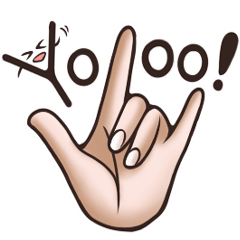 [LINEスタンプ] 万能ジェスチャー (1)