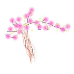 [LINEスタンプ] 山の木