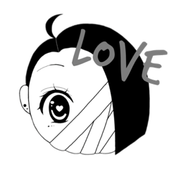 [LINEスタンプ] 佐藤ハク様